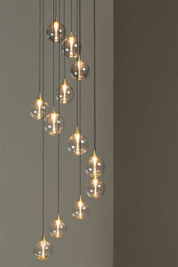 Lucide Premium | GISELA pendel ensemble Ø61cm 2700K 12x3,5W LED Dim Klar 