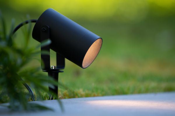 Lucide Taylor havespot på spyd GU10 IP65 sort