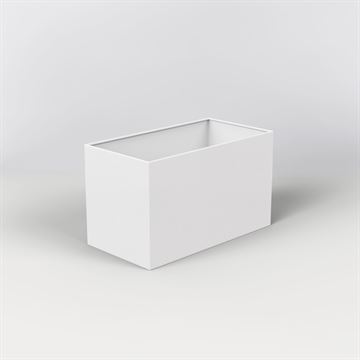 Astro Rectangle 250 stoflampeskærm hvid