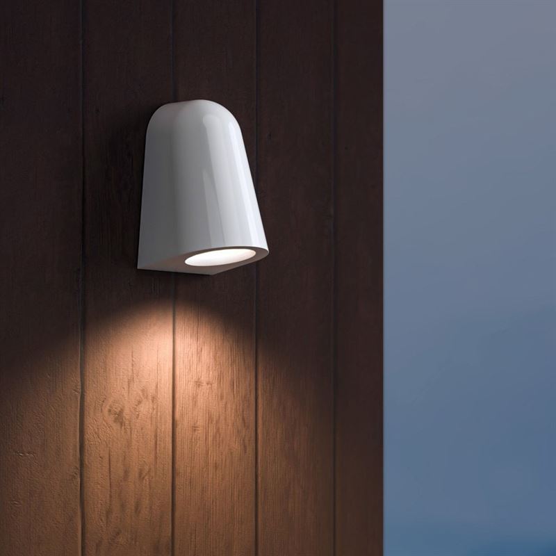 Astro Mast Light Coastal blank hvid IP44