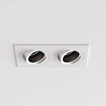 Astro Pinhole Square Twin Adjustable 2 X GU10
