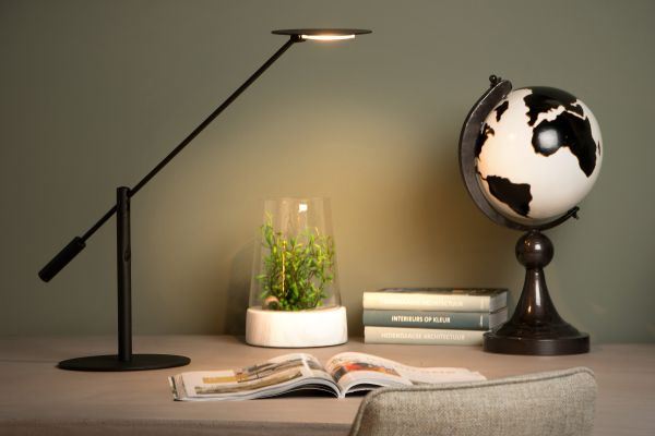Lucide Anselmo bordlampe LED 9W sort