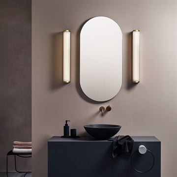 Astro Versailles 600 LED væglampe mat guld  IP44