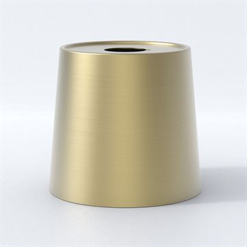 Astro Tapered Drum 155 lampeskærm i mat guld metal