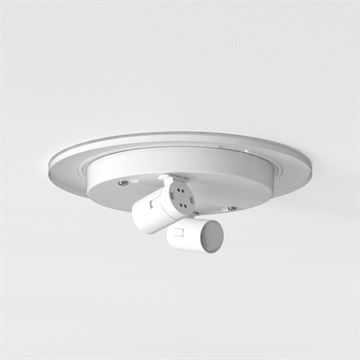 Astro Ceiling Base 290 bagplade mat hvid