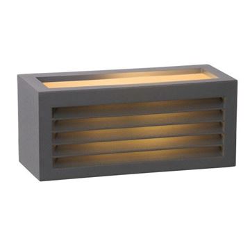 Lucide Dimo væglampe E27 IP54 antracit