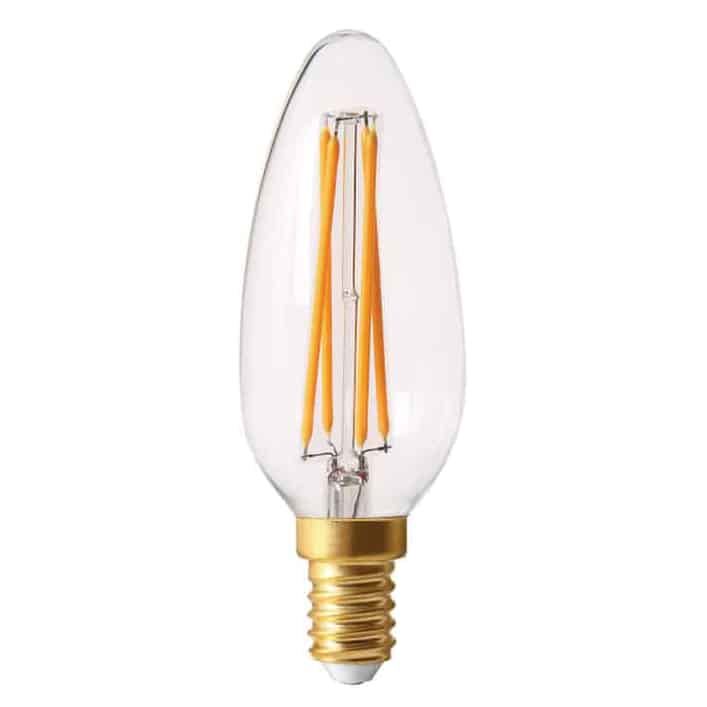 DANLAMP LED KIRKEKERTE 5W 2200k Ra >90 Dimmable E14