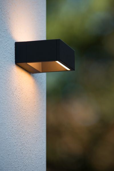 Lucide Goa væglampe LED 6,5W IP54 antracit