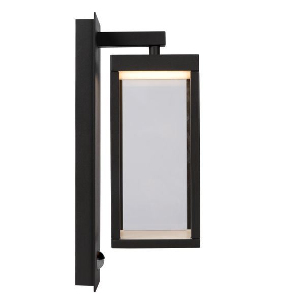 Lucide Clairette væglampe med PIR sensor 15W LED IP54 Antracit