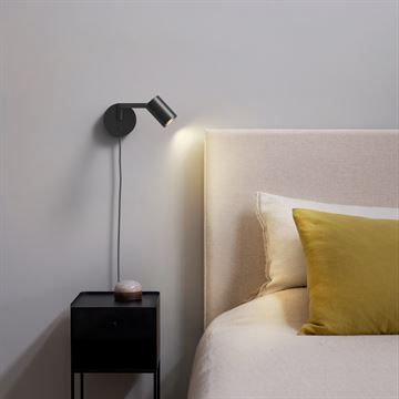 Astro Ascoli Swing Plug-In sengelampe LED GU10 mat sort