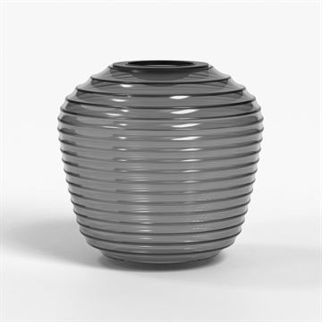 Astro Nara Taper Ribbed Glass kuppel Ø 180 røgfarvet  IP44