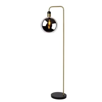Lucide Julius gulvlampe glas Ø 28cm E27 Smoke Grey