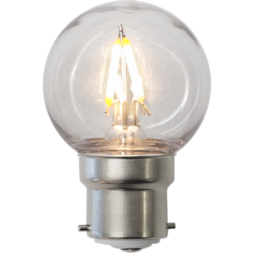ALL-Lux LED krone 1,4W 2700K Slagfast PC cover B22 