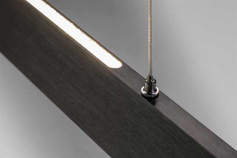 Lupia 3960-2-55 Justus LED Langbordspendel sort