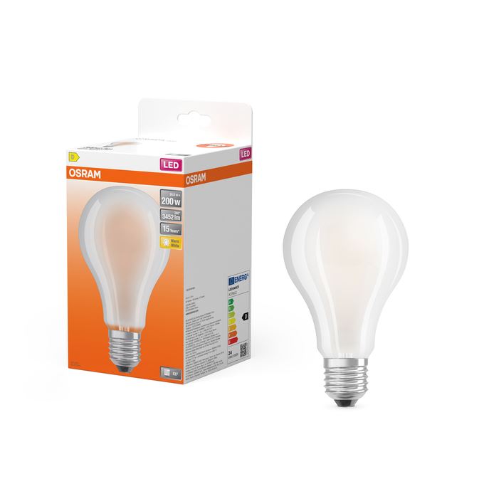 LED Star Classic std 24W=200W mat E27