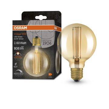 Osram Vintage 1906 Globe 95 Ultra Tynd Gold DIM 8,8W=60W E27