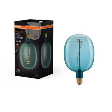 OSRAM Vintage 1906 Ballon170 Spiral DIM 4.5W=10W Blå E27