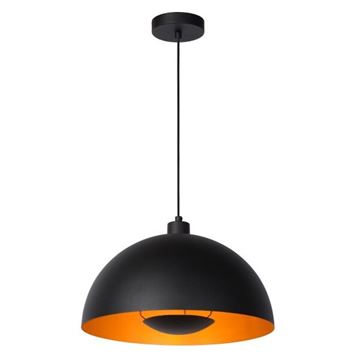 Siemon metal pendel Ø 40cm E27 sort