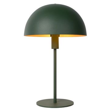 Siemon bordlampe metal Ø 25cm H 40cm E14 grøn