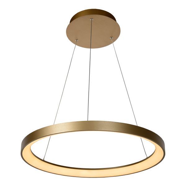 Lucide Vidal pendel Ø58cm LED mat guld eller sort