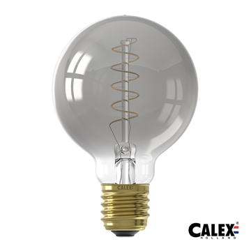 Calex LED Globe G95 4W E27 Titanium 100lm dimmable