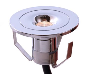 Punto Lumi Ø30mm 1W 3000K 350mA Krom