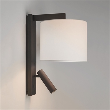 Astro Ravello LED Reader med LED læsespot bronze