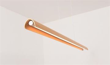Alma 1500 LED lang pendel egetræ dæmpbar