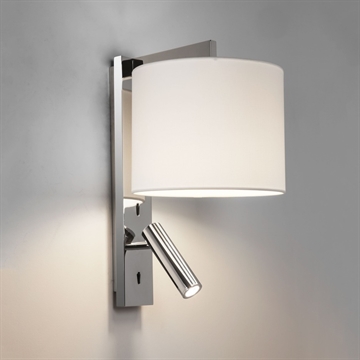 Astro Ravello LED Reader med LED læsespot krom