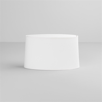 Astro Tapered Oval lampeskærm hvid