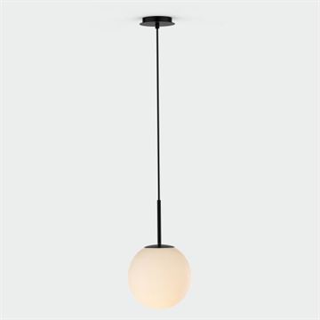 Parma pendel 1L Mat Sort IP44 ekskl. glas skærm