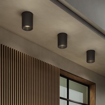 Astro Kos Round 140 LED sort IP65