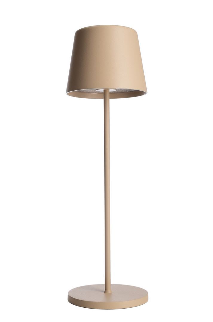 Canis genopladelig bordlampe Beige 