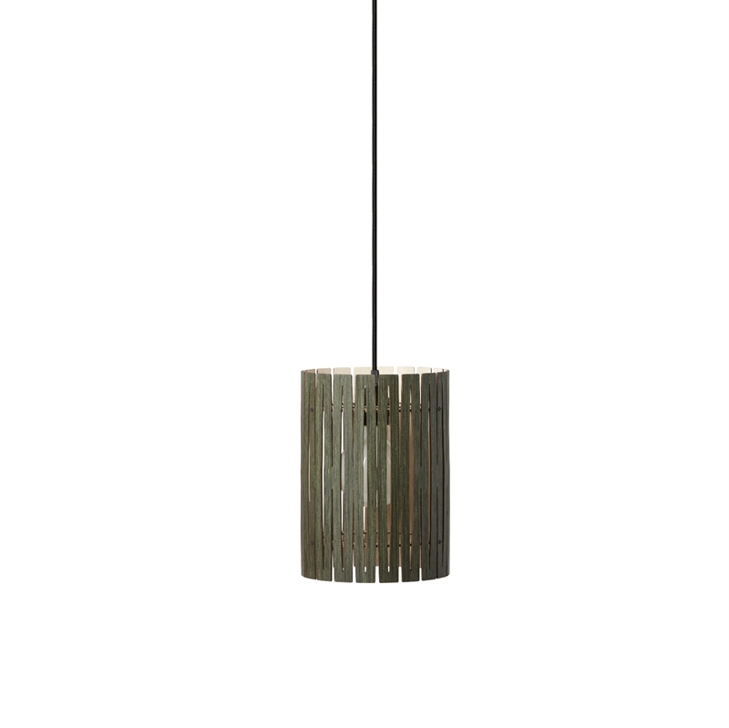 Wood One pendel Ø20cm Forest green - 1 stk. på lagersalg 