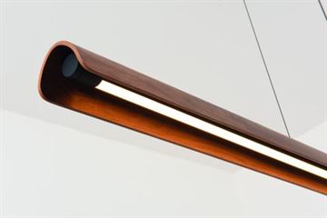 Alma 1500 LED lang pendel valnød dæmpbar
