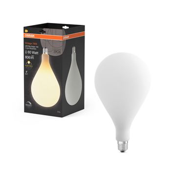 OSRAM Vintage 1906 Big Grape DIM 7,3W=60W Opal mat glas E27