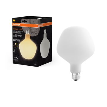 OSRAM Vintage 1906 Big Apple DIM 7,3W=60W Opal mat glas E27