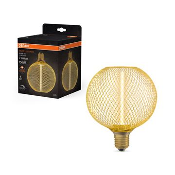 OSRAM Vintage 1906 DECOR STAV GLOBE 125 GOLD DIM 3.5W=16W E27