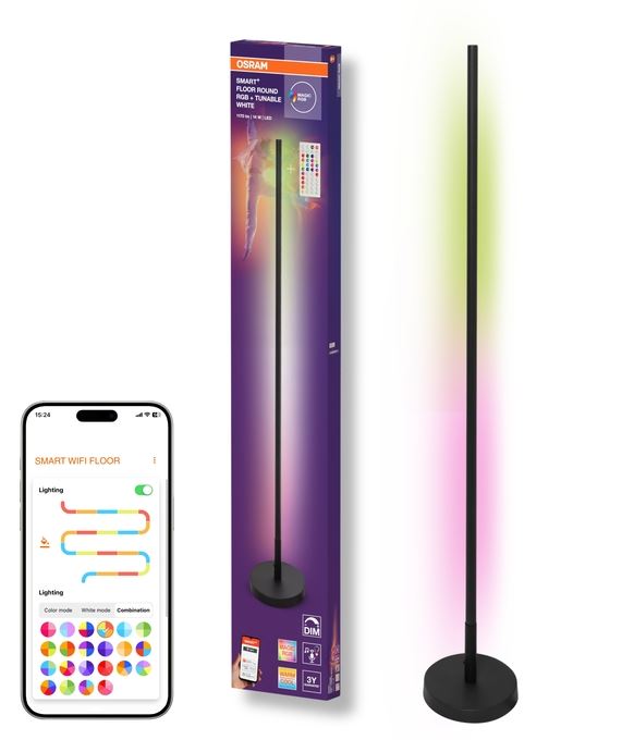 OSRAM SMART+ Wifi Floor Round RGB + TW + RC sort