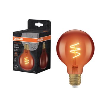 OSRAM Vintage 1906 Spiral Globe80 DIM Kobber 3W=5W E27