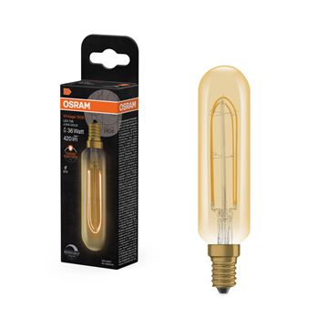OSRAM Vintage 1906 Tubular 125 Ultra Tynd Gold DIM 4,8W=36W E14