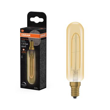 OSRAM Vintage 1906 Tubular 125 Ultra Tynd Gold DIM 2,8W=25W E14 Dæmpbar