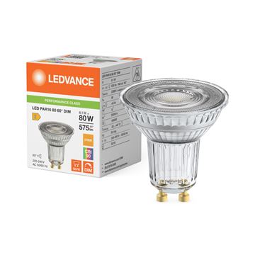 LEDVANCE LED Performance Class PAR16 6,1W 927 60° GU10 2700K Dæmpbar
