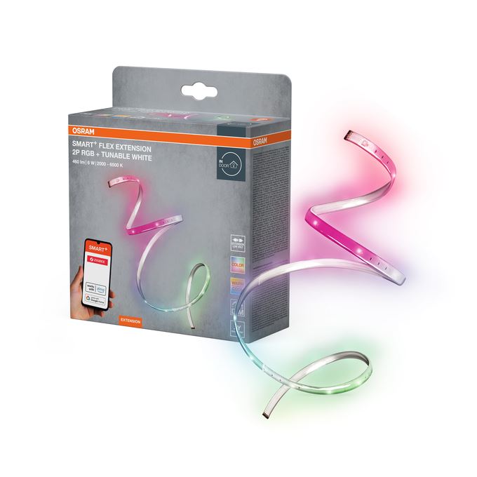 SMART+ Zigbee Flex 6W Extension Multicolor RBGW 2 x 60cm