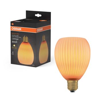 OSRAM Vintage 1906 DECOR FLAD OVAL 110 ORANGE 3.5W=28W 827 E27