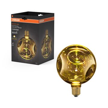 OSRAM Vintage 1906 Electro Glass Flad Mellem 3,5W=28W Gold E27