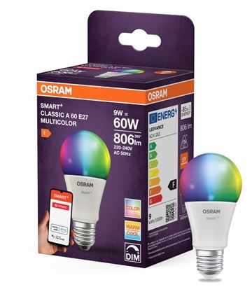 SMART+ Zigbee classic 60 multicolour 9W E27