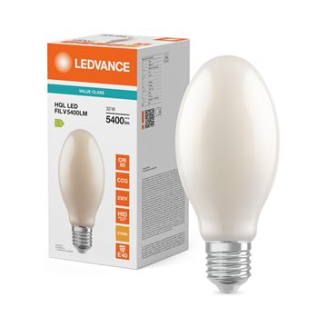 LEDVANCE Value HQL LED 32W=125W 827 5400 lumen E40 IP65