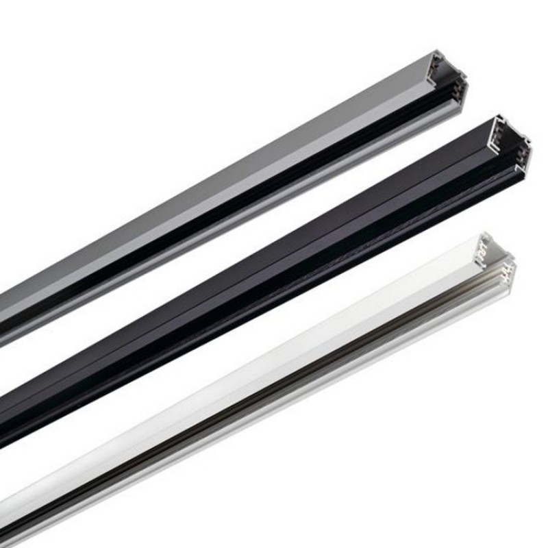 Uni Track 3-faset 230V skinne 2-meter i flere farver