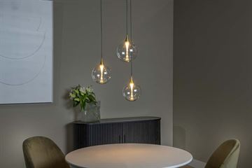 Lucide Premium | GISELA trio pendel Ø36cm LED Dim 3x4,3W 2700K Klar